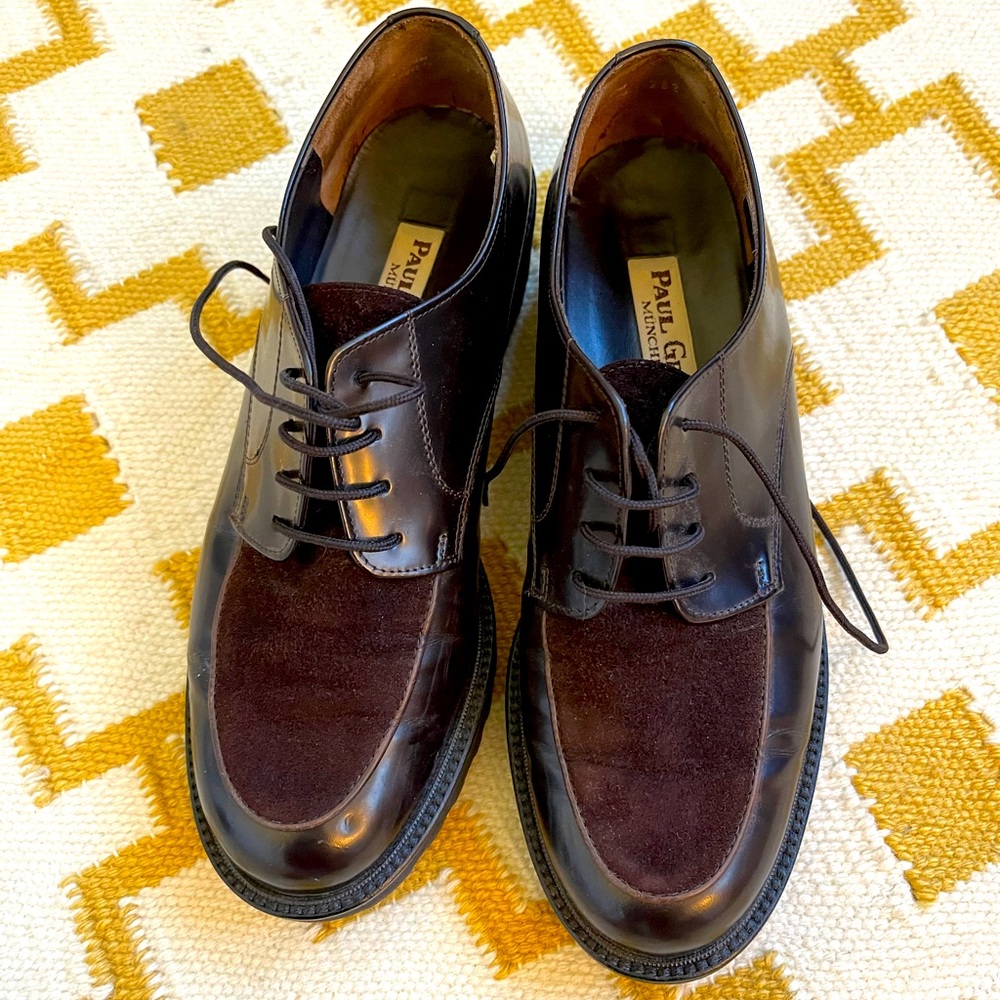 Vintage Paul Green platform loafers